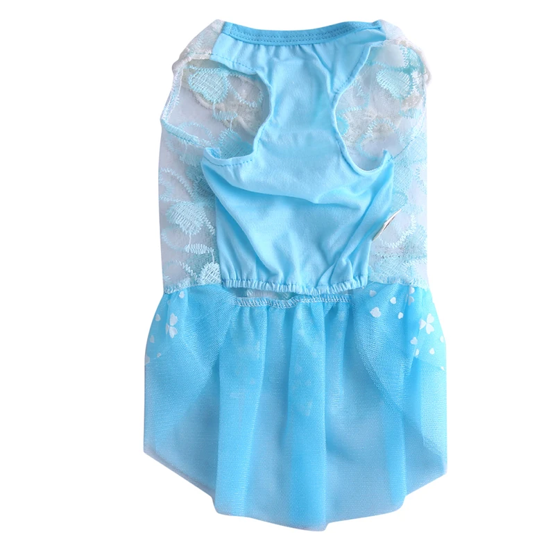 Spring Summer pet Dog Dress Wedding Clothes for Small Dogs Pet Clothing Puppy Tulle Cat Dresses | Дом и сад