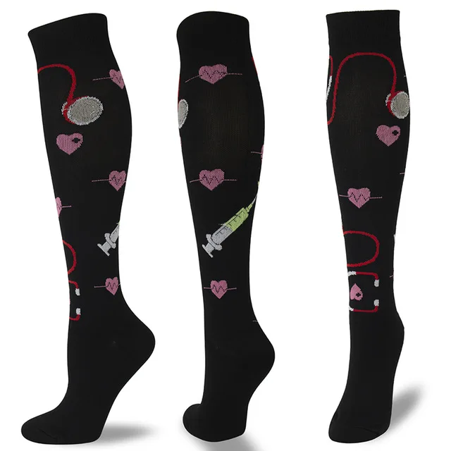 

Compression Socks 20-30 Mmhg Is BEST For Athletic Medical Nurse Running Flight Travels For Men & Women Outdoor Sports