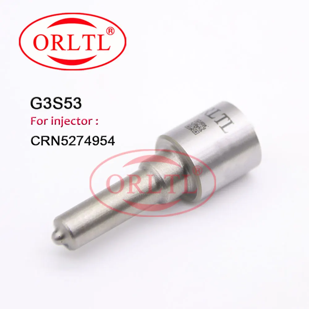 

ORLTL G3S53 Diesel Injector Nozzle 293400-0530 2934000530 Common Rail injector nozzle G3S53 for 5296723 5274954 CRN5274954