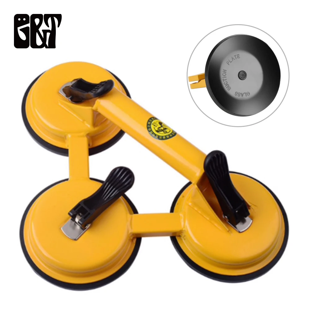 Присоска для стекла подъемник с одной/двойной/тройной алюминиевой присоской