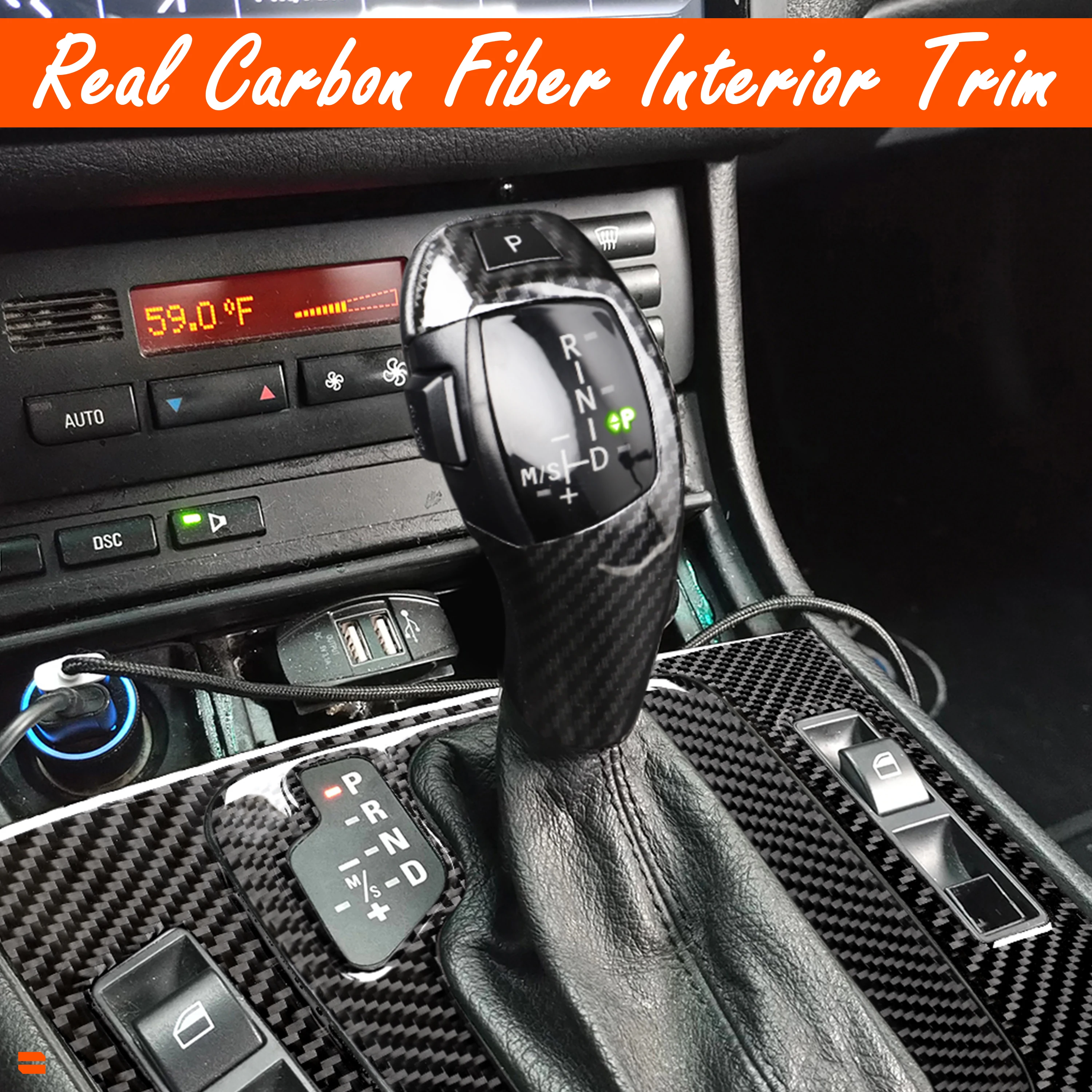 RRX Автоматическая вставка переключателя передач ручка переключения наборы для