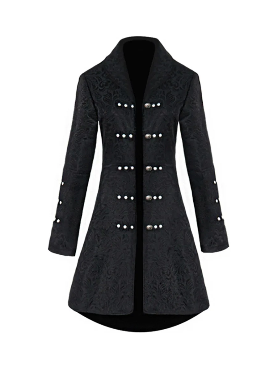 Винтажный Длинный плащ женское длинное пальто с цветочным принтом на шнуровке