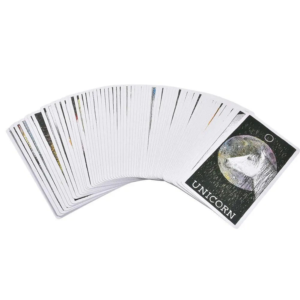 63 листа дикие неизвестные животные палубный путеводитель Таро карты настольная