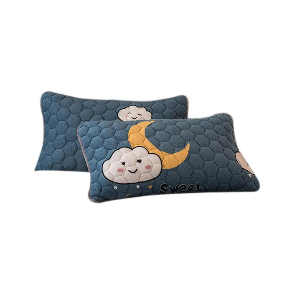 

Mattress Cover With Elastic Strap Soft Dust Proof Fitted Sheet For Bed And Pillow Winter Warm Fitted Sheet Flannel Quilted Elas