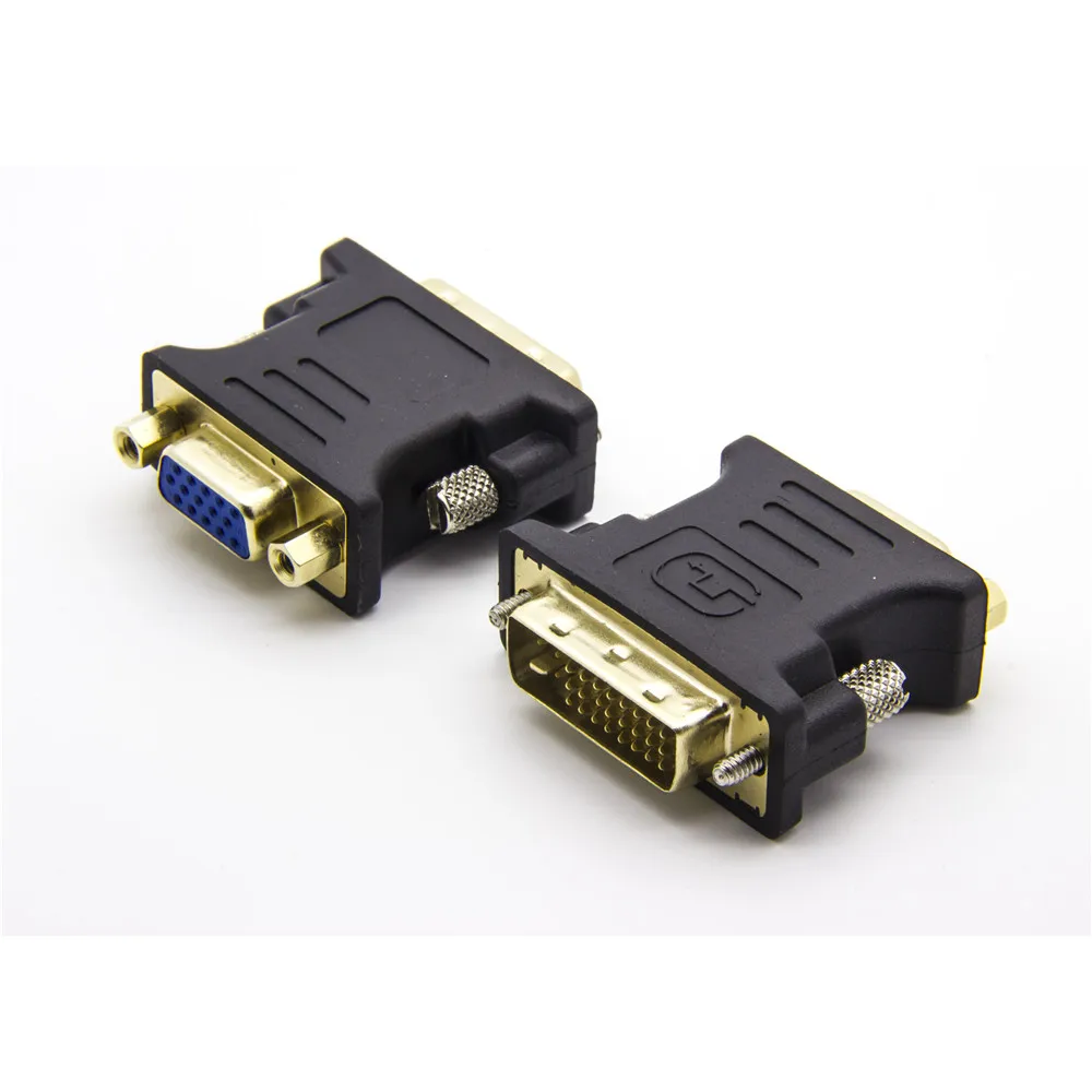 Mslforce 2 пакета DVI 24 + 5 В VGA адаптер Папа мама 1080P в для видеокарты к HDTV LG HP Dell монитор