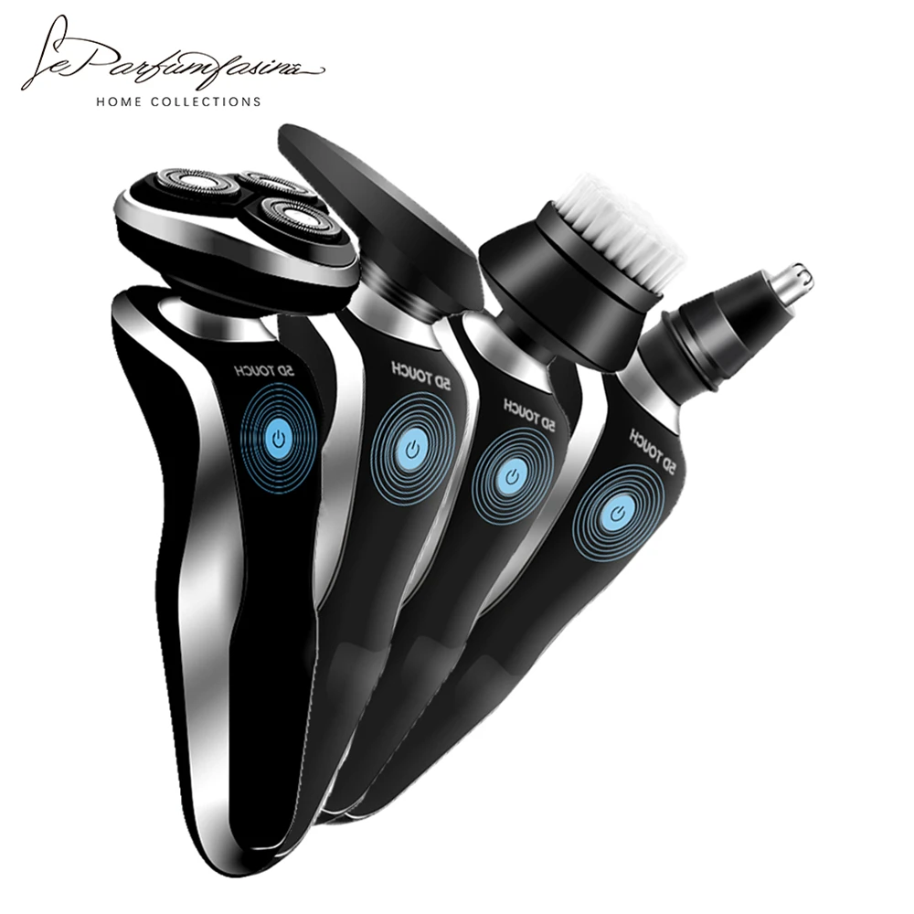NMT 066 USB Аккумуляторная Мужская бритва электробритва можно мыть и комфортно 4D