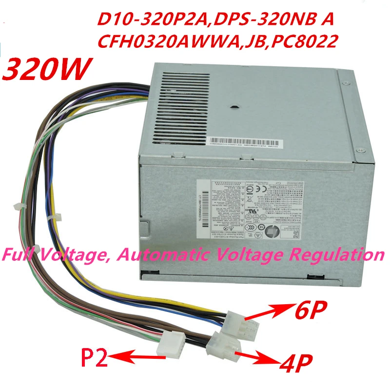 Блок питания для hp 680 880 6000 8000MT Питание D10-320P2A DPS-320NB в PCC006 CFH0320AWWA PS-320JB PC8022 hp-D3201A0 PS-4321-9