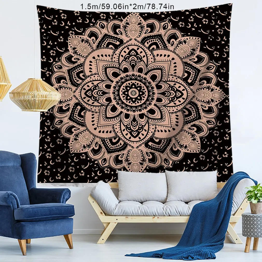 Mandala Pattern Fashion Tapestry Hanging Wall Home Decor Picnic Blanket Beach Towel Bed Curtains | Дом и сад