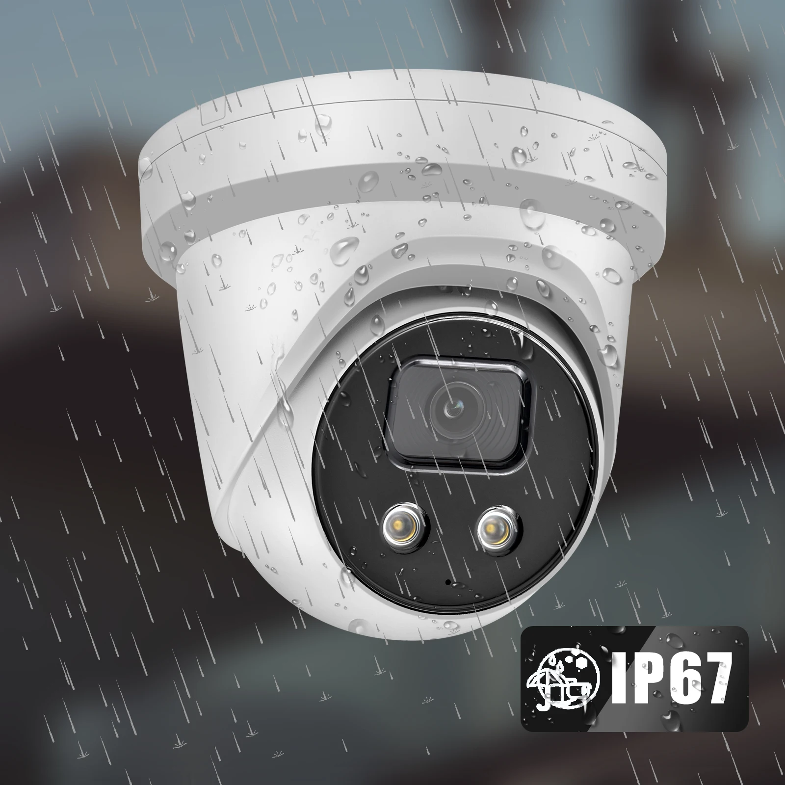 Hikvision IP Камера 4MP ИК PoE башни DS-2CD2346G2-IU встроенным микрофоном и слот для карты SD