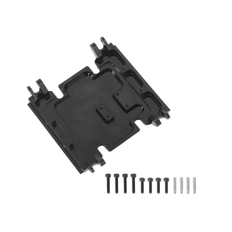 

Suitable for 1/10 Axial Wraith 90018 90020 90056 Truck Middle Base Plate CNC Metal Skid Plate Gearbox Mount Base