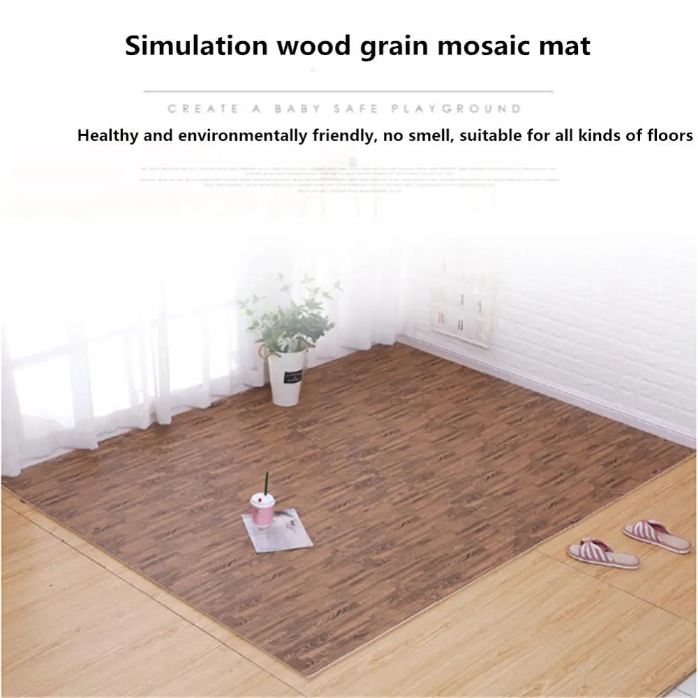 Деревянные детские коврики EVA коврик из пенопласта нескользящий пол детский для