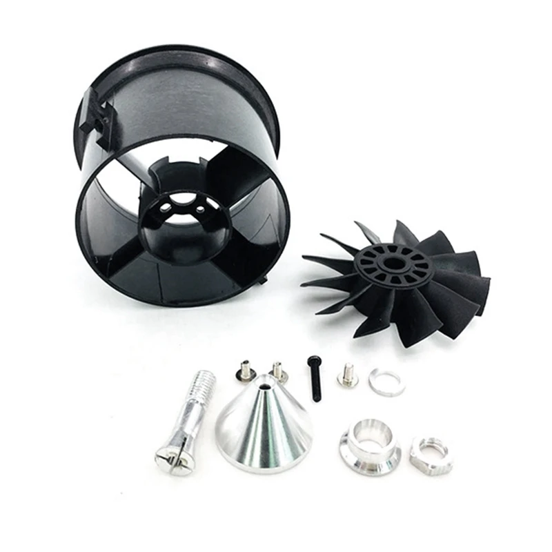 Радиоуправляемый Дрон Бесколлекторный двигатель вентилятора 70 мм 12 импеллер 4S