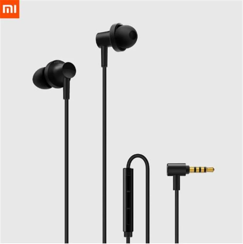 100% оригинал Xiaomi Mi Bass Heaphone Hybrid Pro HD 2 наушники в ухо проводное управление двойной