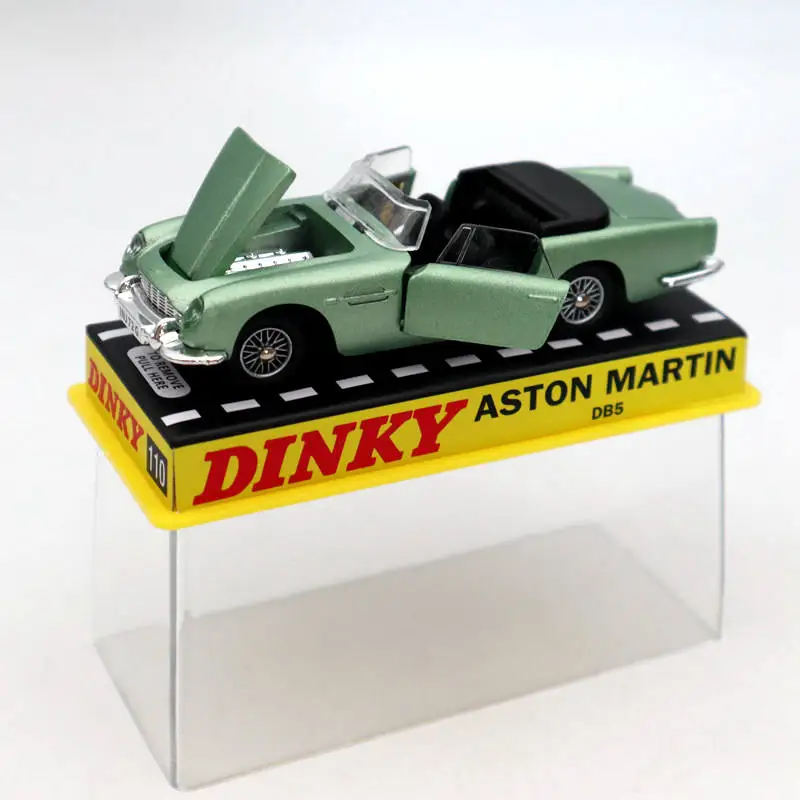 Атлас 1/43 Dinky toys 110 для Aston Martin Green Diecast Модели коллекция автомобилей