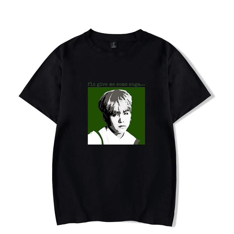 

K-pop Member Photo Fake Love T-shirt Summer Fashion Hip Hop T shirt Men Women O-neck Tee Shirt Short Sleeve Unisex T-shirt Tops