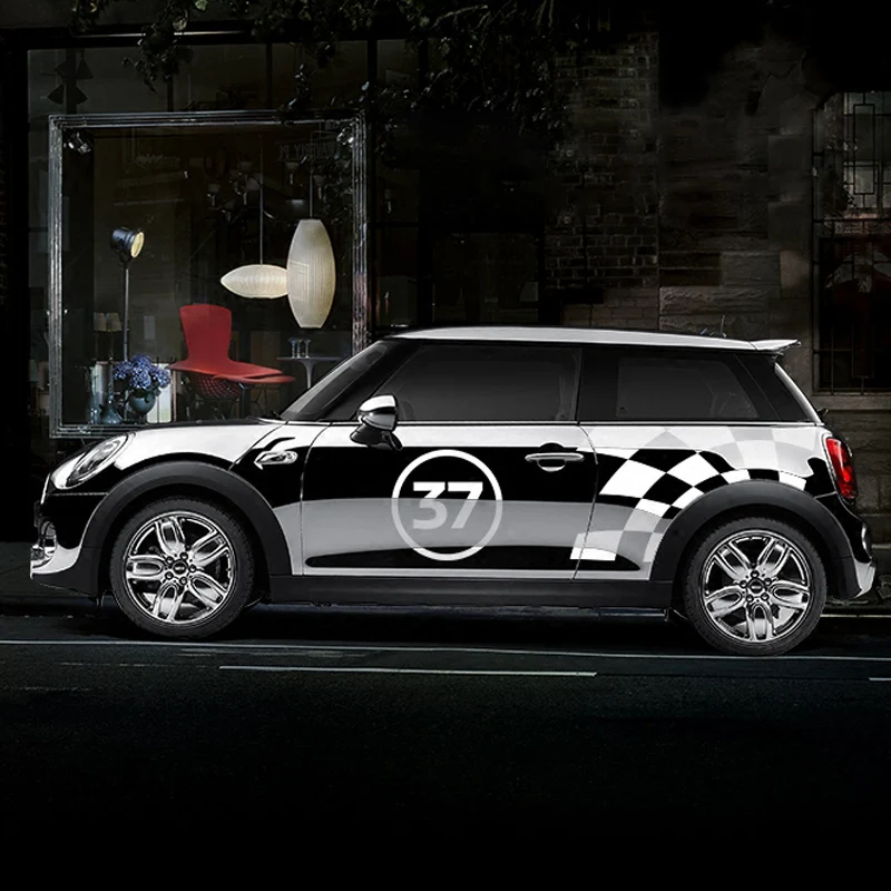Рисунок из мультфильма Тачки животных декоративный стикер для BMW MINI Cooper F54 F55 F56 F60