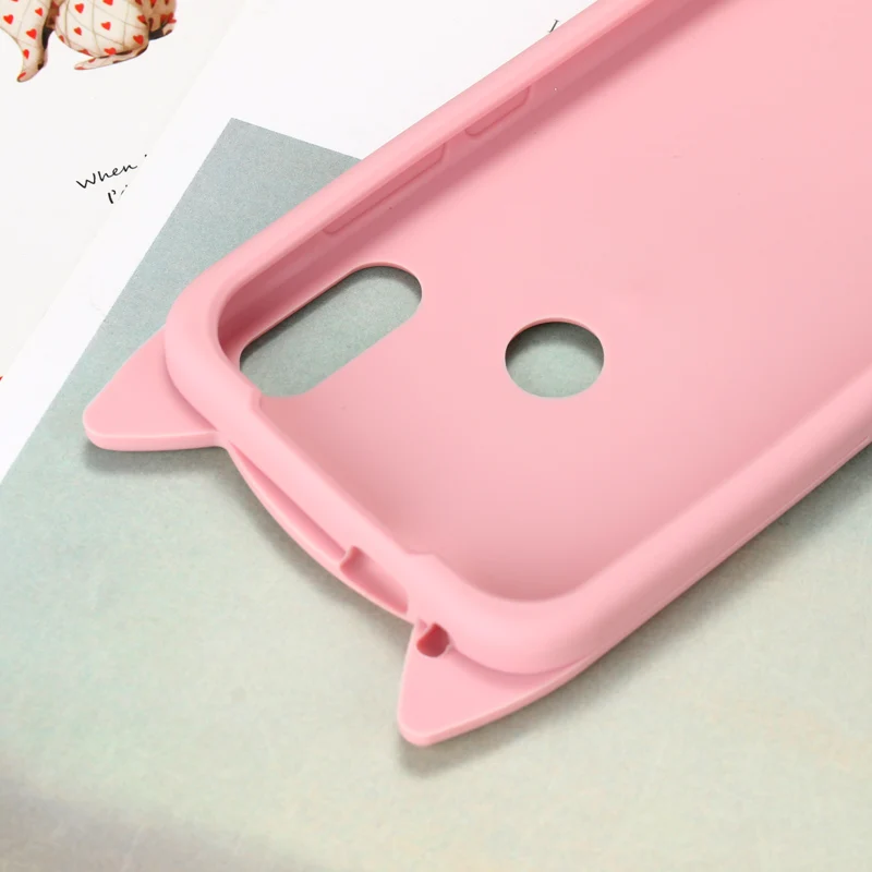 Чехол для Xiao mi Red mi Note 7 6 5 Pro чехол s Red mi 6A 5A 3D милый Кот силиконовый чехол Xiaomi mi 8 9 SE Lite Pocophone F1 чехол-бампер