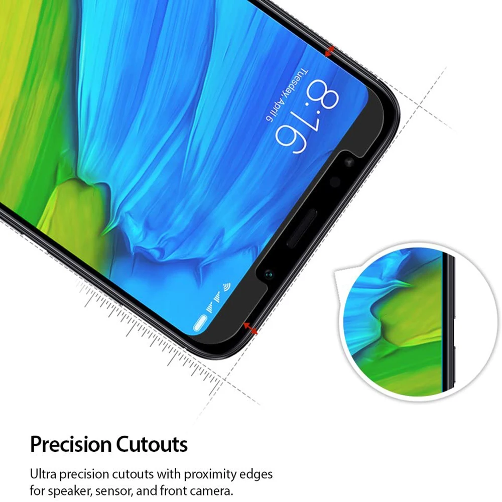 Защитная пленка для экрана Xiaomi Redmi Pro S2 3 3S 4 4Pro 4A 4X 5 5A 5Plus с полным покрытием из