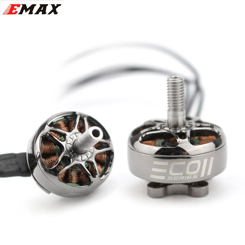 EMAX ECO II Серия 2306 6S КВ/кв 3-6S Lipo бесщеточный двигатель без щеток для RC FPV гоночного