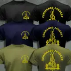 Французский спецназ военно-морской флот лягушка Для мужчин UDT спецназа морской Jaubert Для мужчин футболка 2021