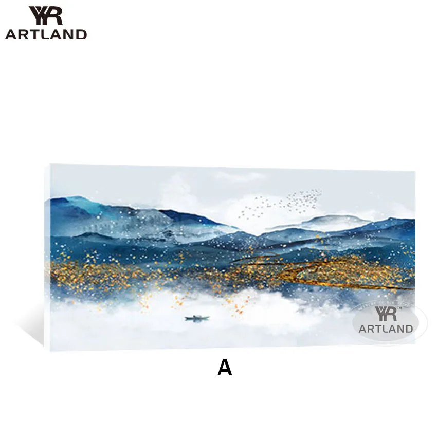 Поп Рождество Домашний Декор Высокое качество 100% абстрактный холст ручной