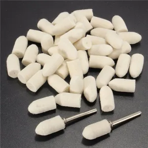 Диск полировальный из шерстяного войлока, 47 шт.компл. + хвостовик 3 мм 2 шт.