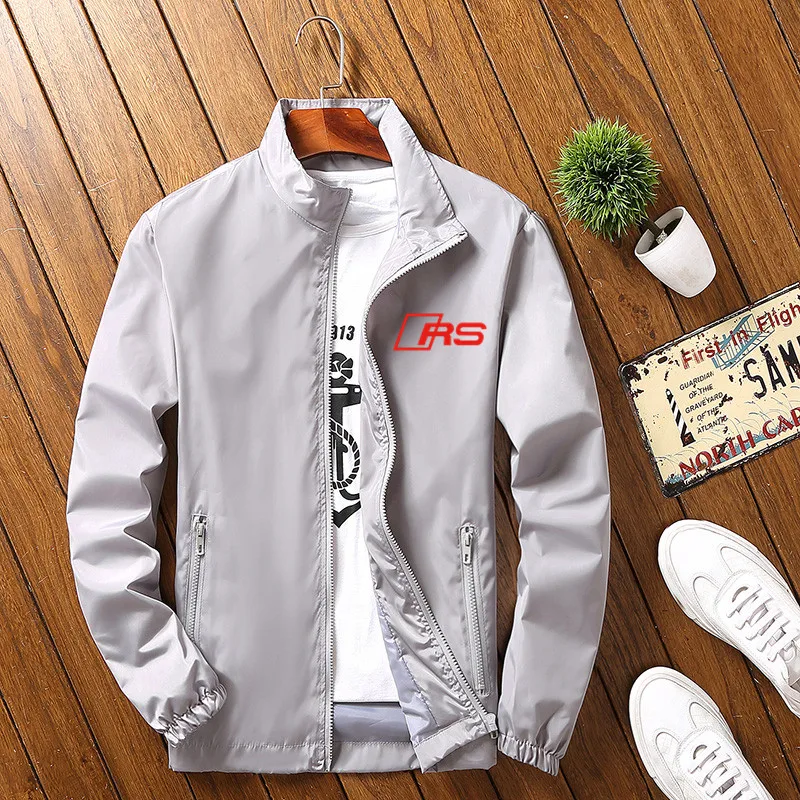 

2021 men's women's spring and summer bomber jacket lightweight casual jacket windbreaker thin zipper New