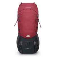 mountaintop 55l internal frame hiking backpack for men women with rain cover