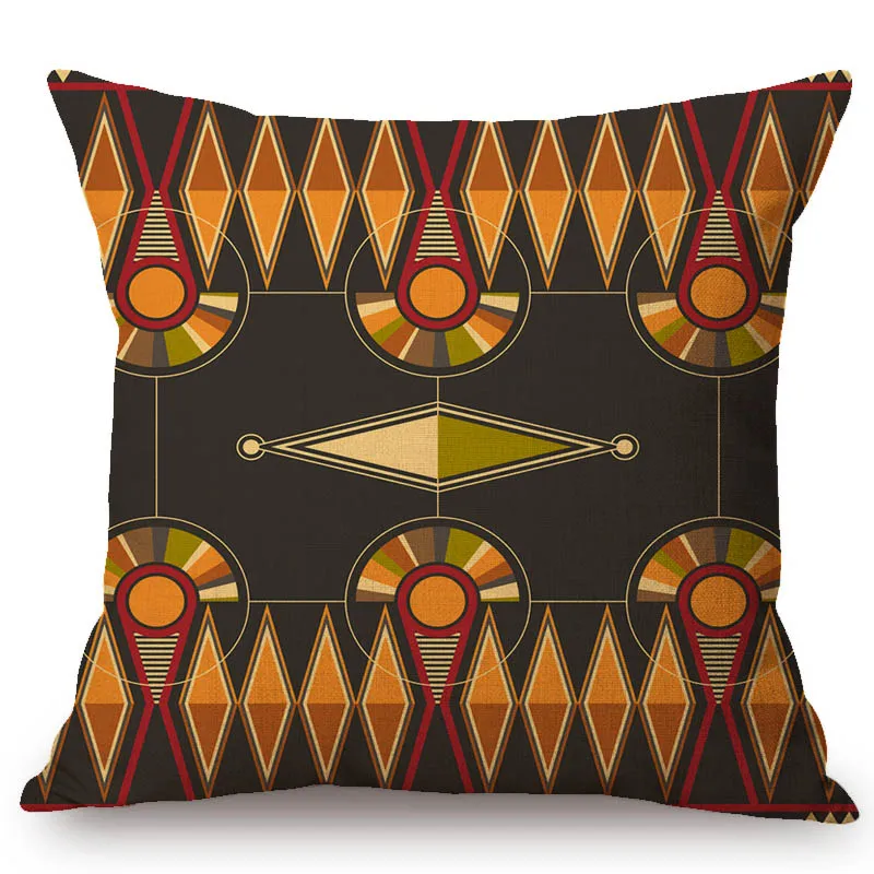 Древняя африканская Орда из хлопчатобумажной ткани с узором Чехлы для подушек