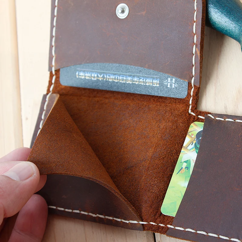 Кошелек мужской из натуральной кожи ручной работы | Багаж и сумки