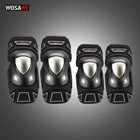 Наколенники WOSAWE для мотоциклистов, налокотники для мотокросса, защитная Экипировка