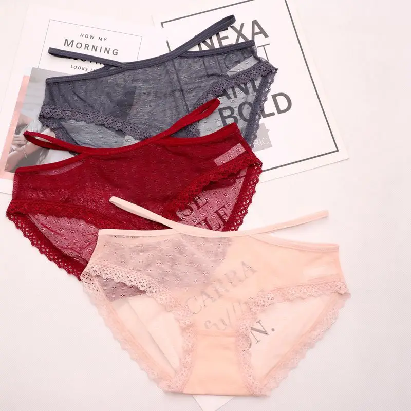 SP & CITY японские Ажурные кружевные сексуальные трусики женское Бесшовное нижнее