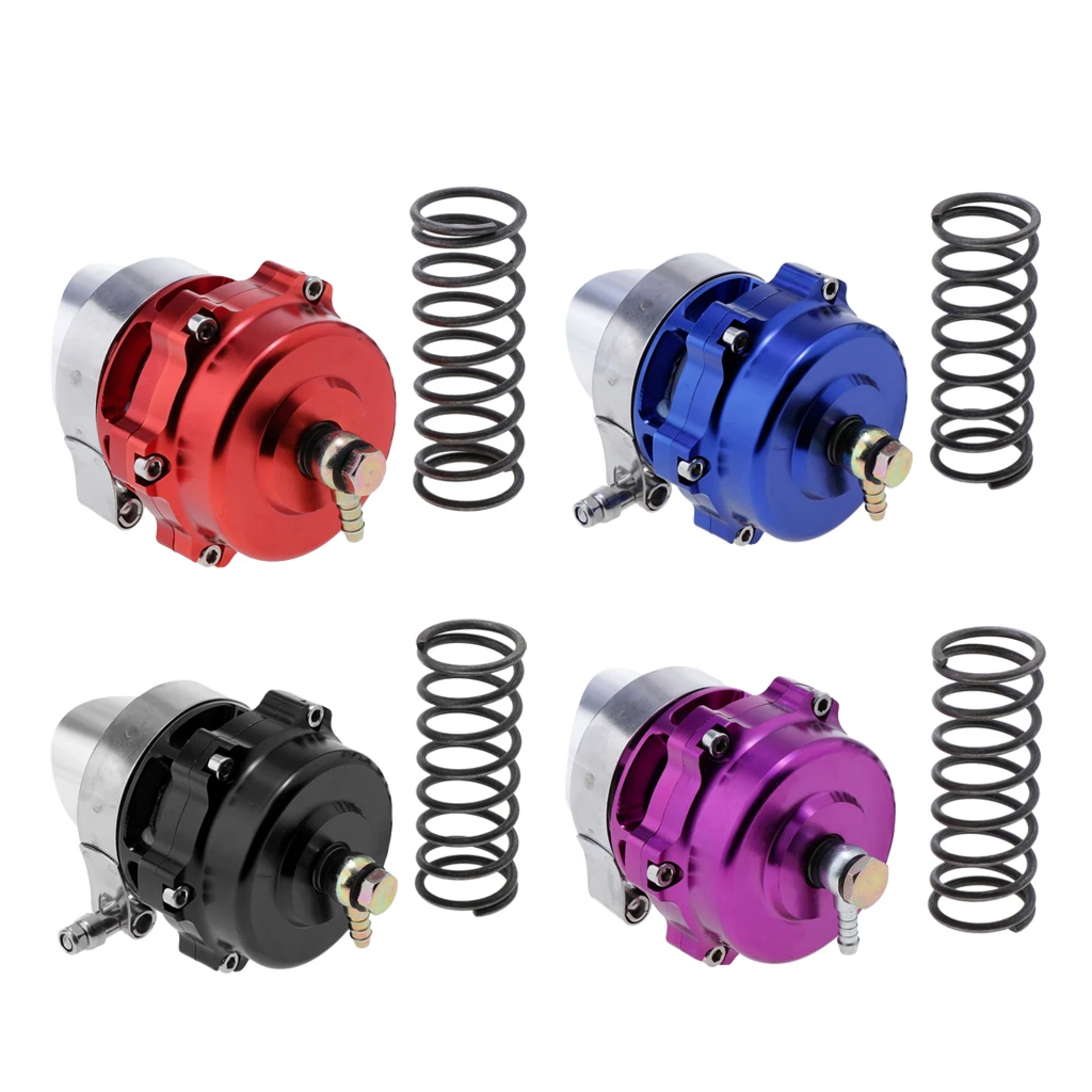 

4 Colors 50mm Blow Off Valve CNC BOV Authentic with V-Band Flange with Logo CNC Machined Billet Aluminum Body
