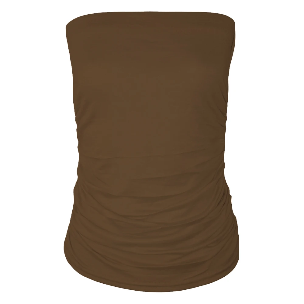 Sexy Fashion Summer Women Sleeveless cropped tube top reversible bralette strapless brandy melville lingerie wrap braD30 | Женская