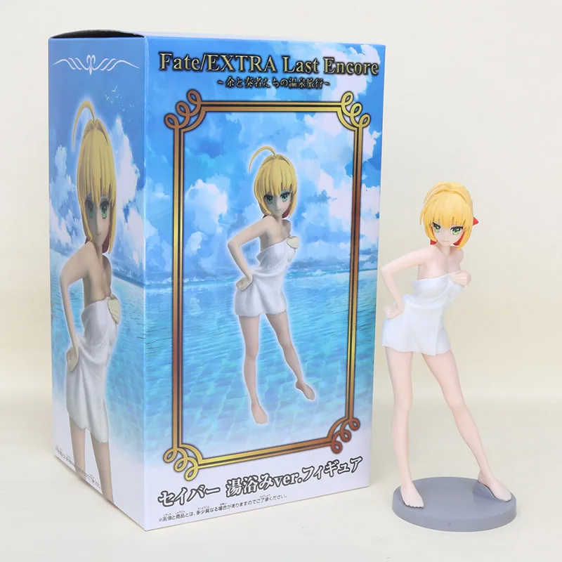 2 in box 18-23 см аниме Fate/Stay Night Saber tohsaka Rin Sword Art онлайн AsunaYuuk Sinon Алиса киригая Suguha халат ver фигурка игрушка - Цвет: 2 in box