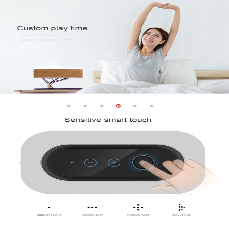 Умная настольная декоративная музыкальная подсветильник ка с Wi-Fi и поддержкой