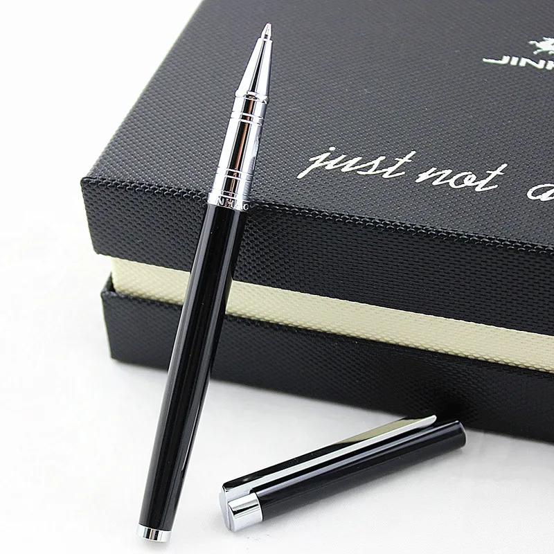JINHAO 126 гелевая ручка из тяжелого металла 0 7 мм наконечник для обучения офису школе