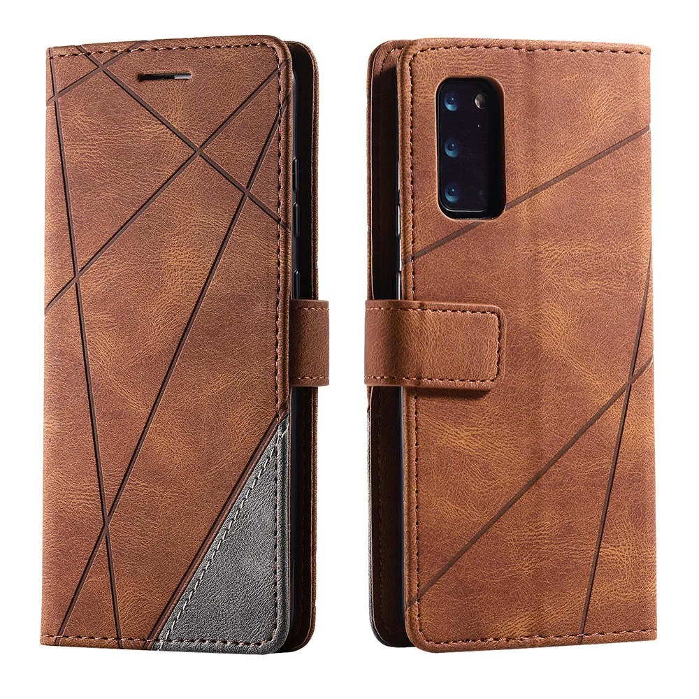 Чехол-книжка для Samsung Galaxy S20 S7 S8 S9 S10 Note 8 9 10 20 Ultra Plus J6 J8 J7 2018 кожаный | Мобильные