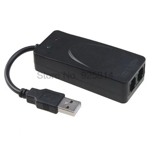 Dhl или fedex 20 шт. внешний 3 в 1 USB полнодуплексный 56K V.92 V.90 порты набора Dual Voice модем для