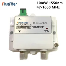 FTTH Micro Optical Transmitter model 10mW Catv Single-mode fiber optic 47-1000MHz 1550nm with SC/APC