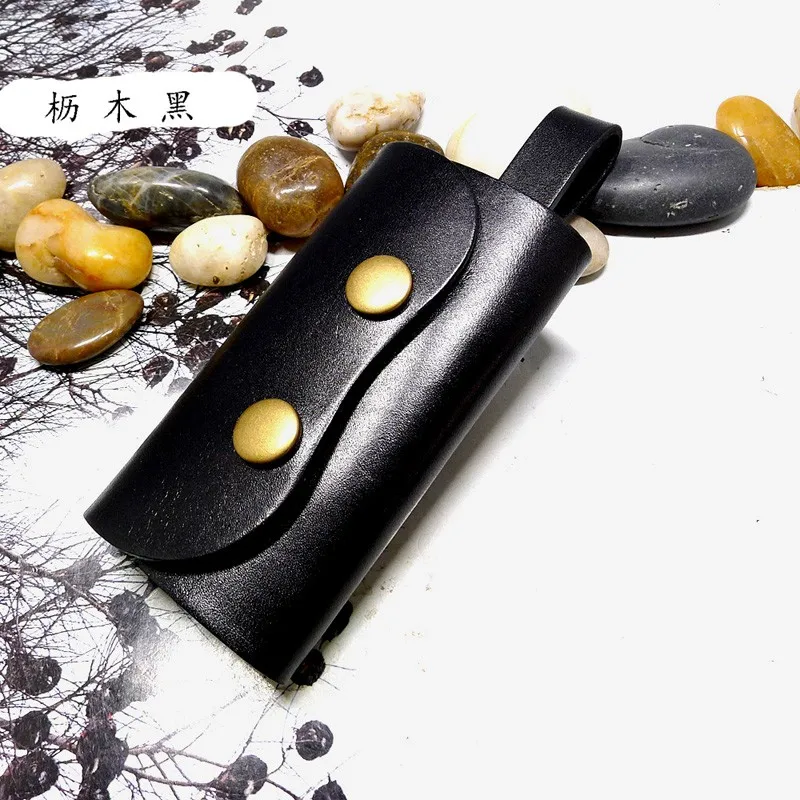 Blongk Mini Key сумка чехол для ключей Дом натуральная кожа органайзер мужской