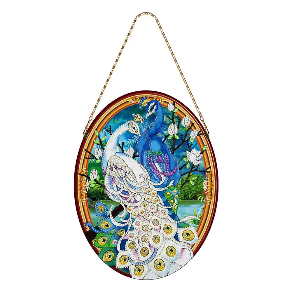 Delicate DIY Diamond Painting Mural Special Shaped Rhinestones Drills Pendant Home Bedroom Wall Decor | Дом и сад