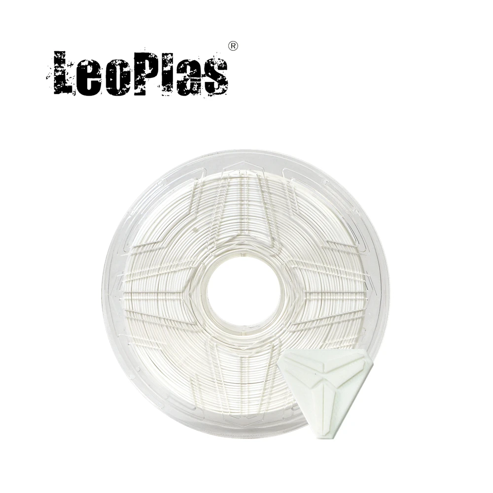 

LeoPlas 1kg 1.75mm White PLA Filament For FDM 3D Printer Pen Consumables Printing Supplies Plastic Material