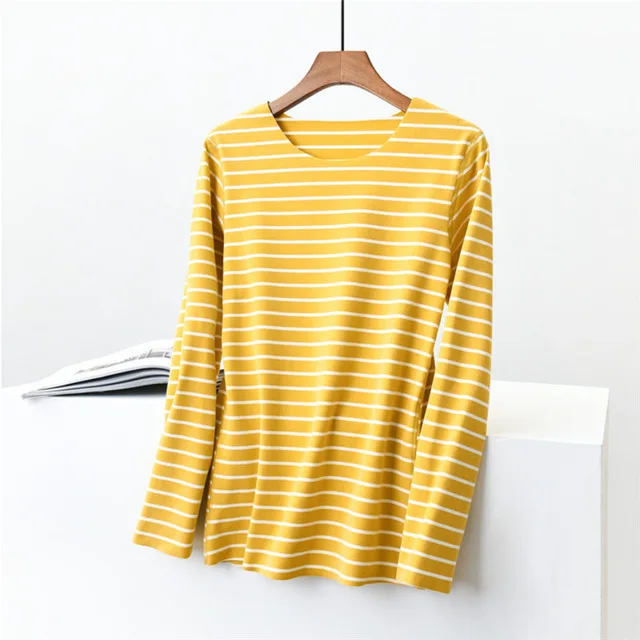 Yellow Tops Бархатная теплая одежда для отдыха пижамные штаны брюки женские повседневные штаны полосатые пижамы брюки пижамные брюки Женские легинсы - Цвет: Yellow Tops