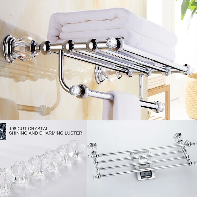 Набор аксессуаров для ванной комнаты держатель туалетной бумаги с кристаллами