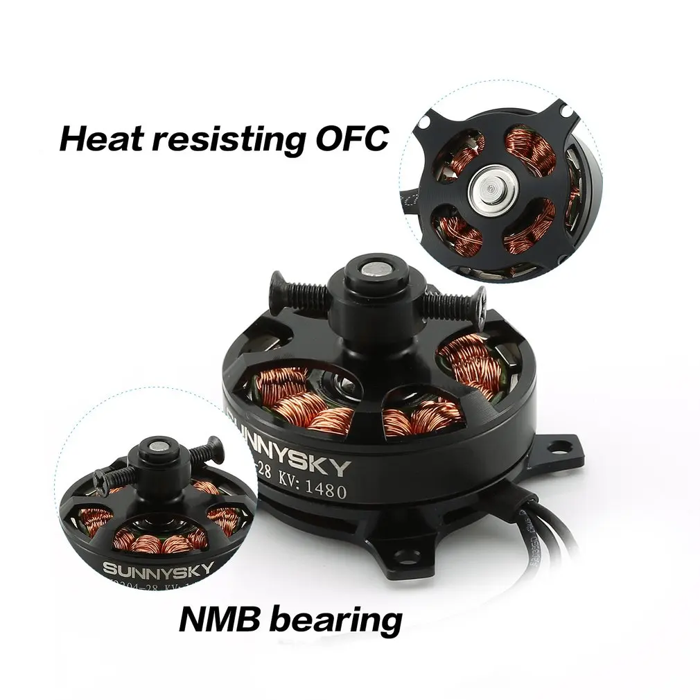 1 шт оригинальный sunnysky x2204 kv1480kv1800 бесще