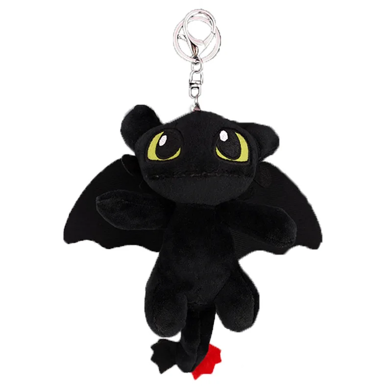 

Disney How To Train Your Dragon Pendant Keychain Bag Hangs Adornment Cute Key Chain Doll Lovers Gift Creative Toys Keyring