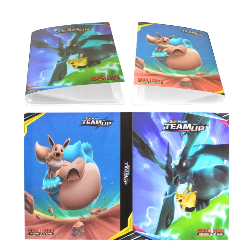 Альбом с 24 стилями для мультфильмов коллекция карт Pokemon альбом книга топ детей