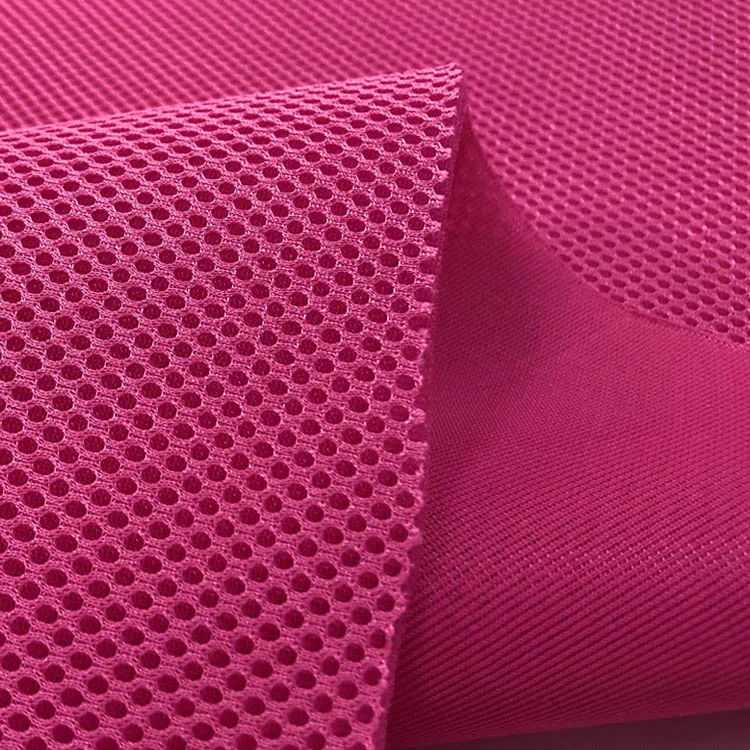 Трёхслойная сэндвич сетка 3D ткань многослойная сетчатая ткань эластичная сетка ткань воздух постельное белье диван обувь сырье - Цвет: 2
