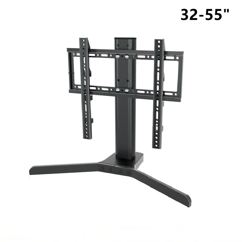 

HILLPORT Universal TV Stand Base For 26''-80" Plasma LCD Flat Screen Height Adjustable Monitor Mount Arm Bracket Load DZX5